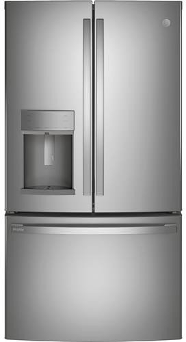 GE 36 Inch Profile 36 Counter Depth French Door Refrigerator PYE22KYNFS