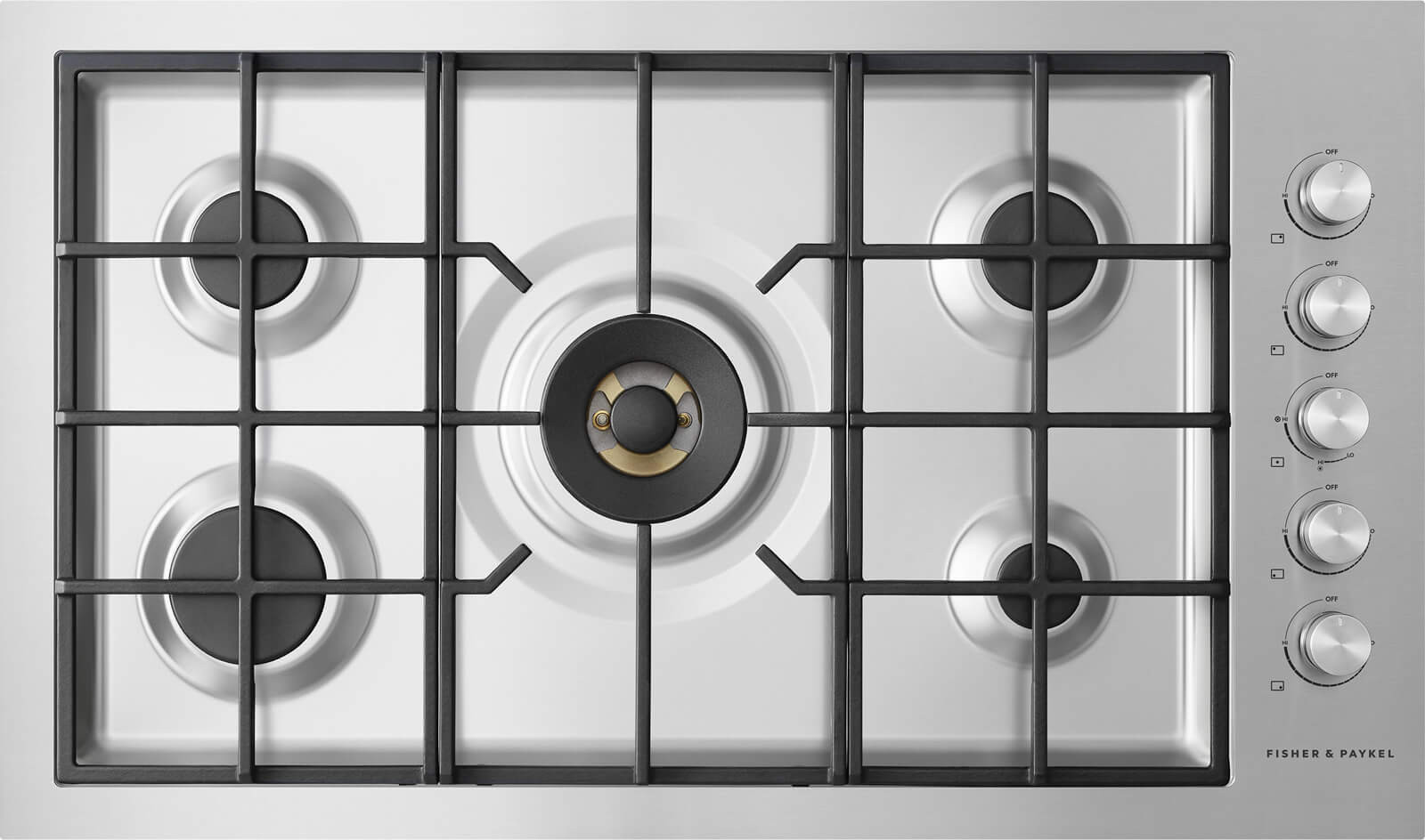 Fisher & Paykel Series 9 Contemporary 36 Liquid Propane Drop-In Cooktop CG365DLPRX2N