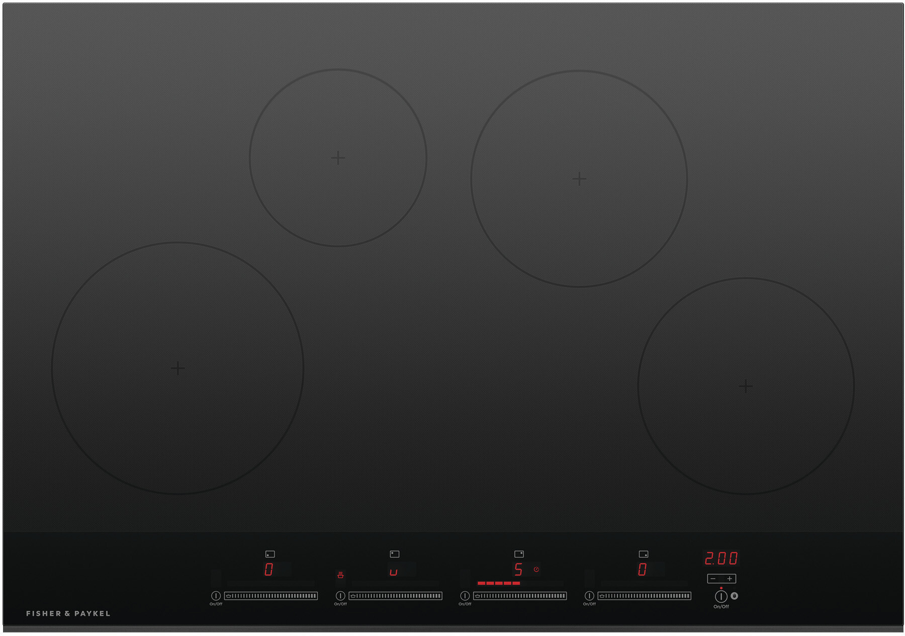 Fisher & Paykel Series 9 Minimal Series 30 Induction Drop-In Cooktop CI304DTB4