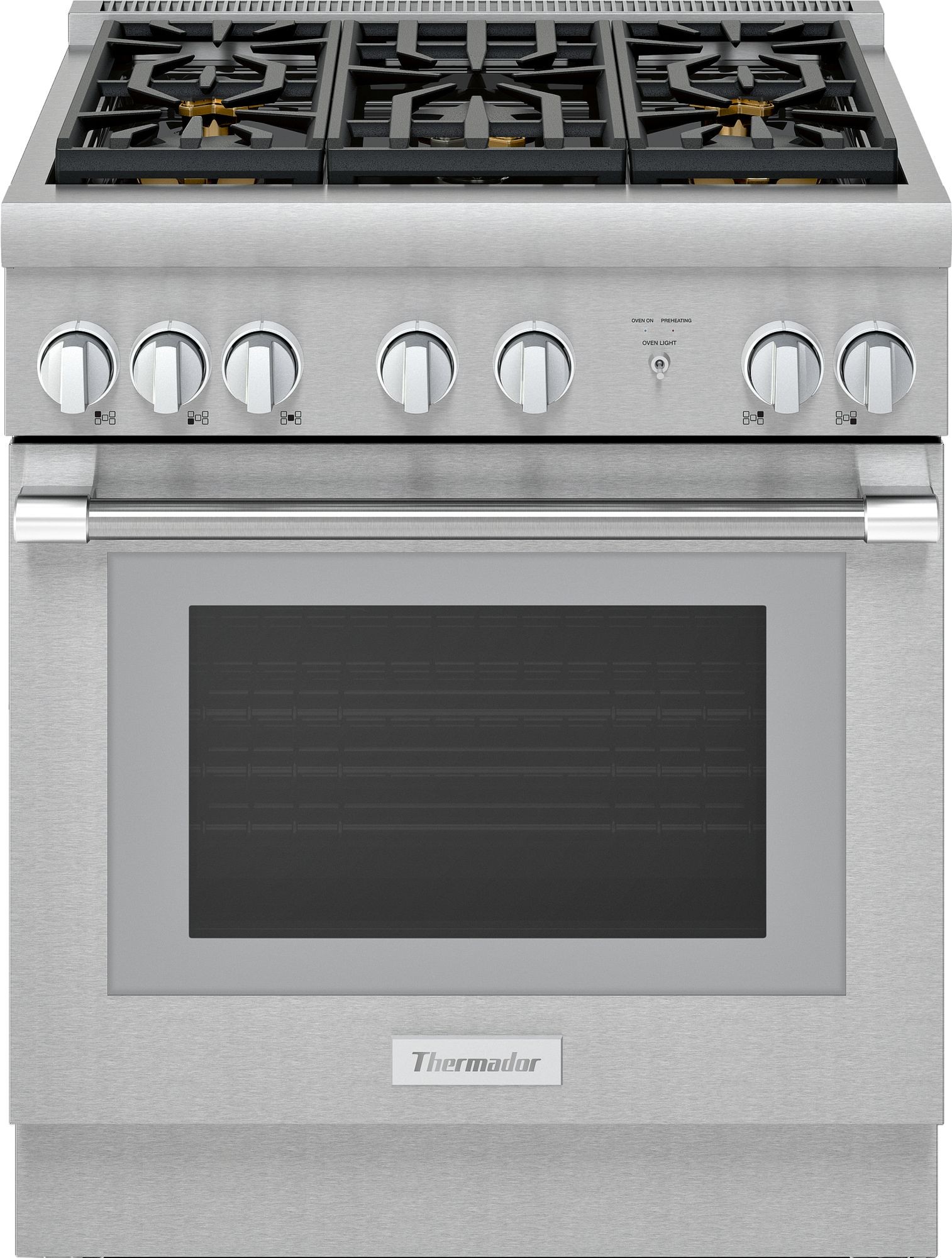 Thermador Pro Harmony Professional 30 Freestanding Natural Gas Range PRG305WH