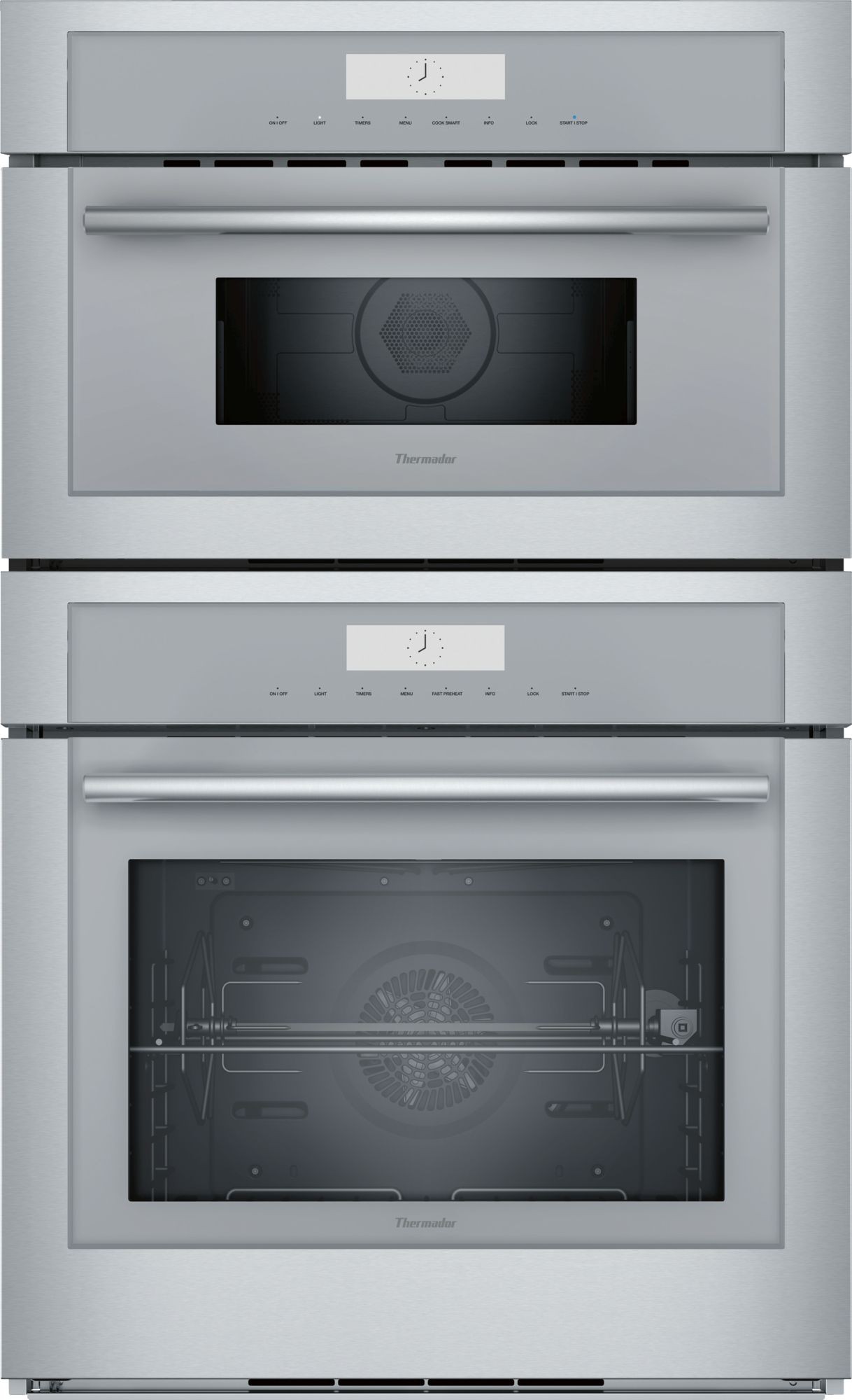 Thermador Masterpiece 30 Double Electric Speed Oven MEDMC301WS