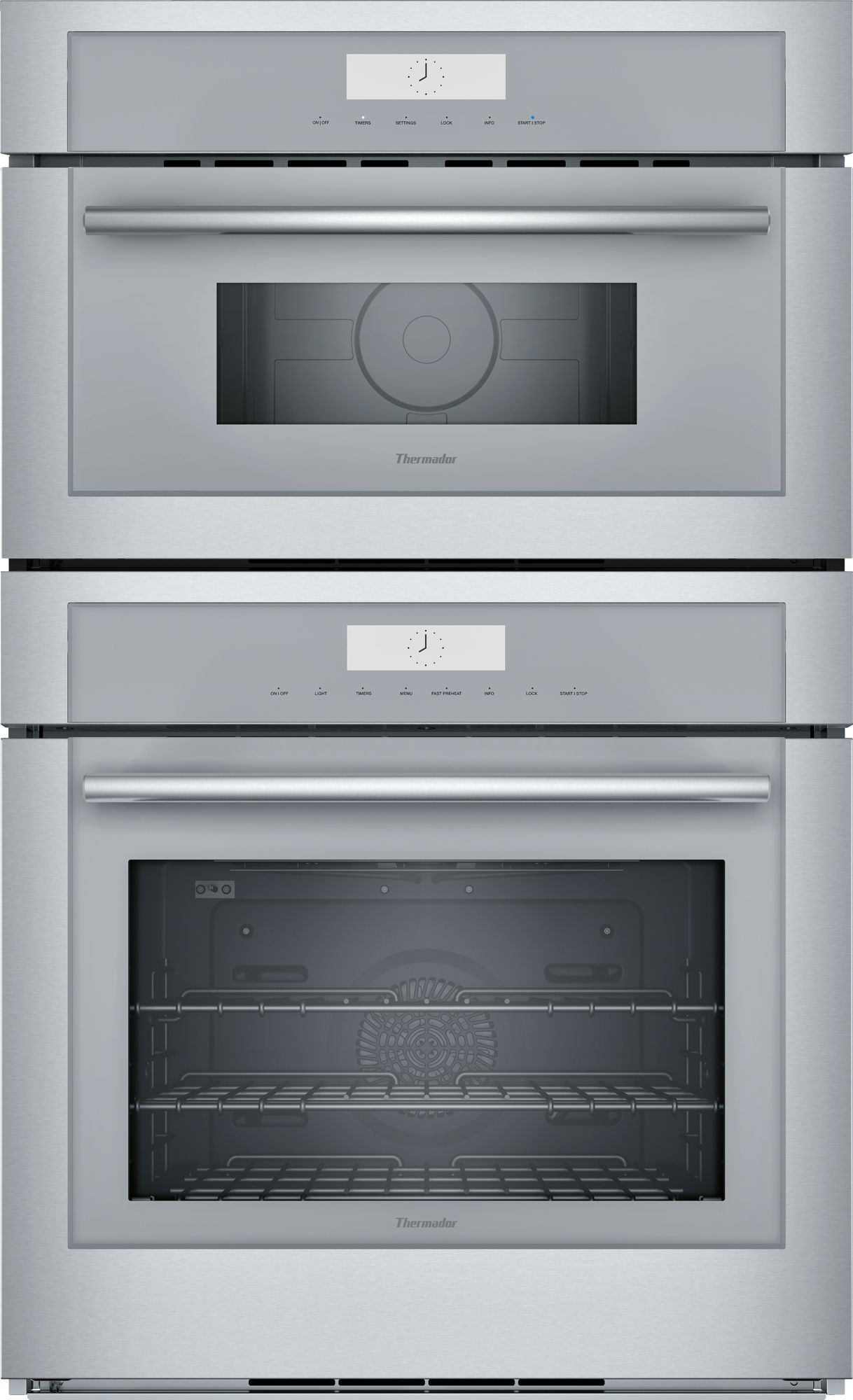 Thermador Masterpiece 30 Double Electric Combination Wall Oven MEM301WS