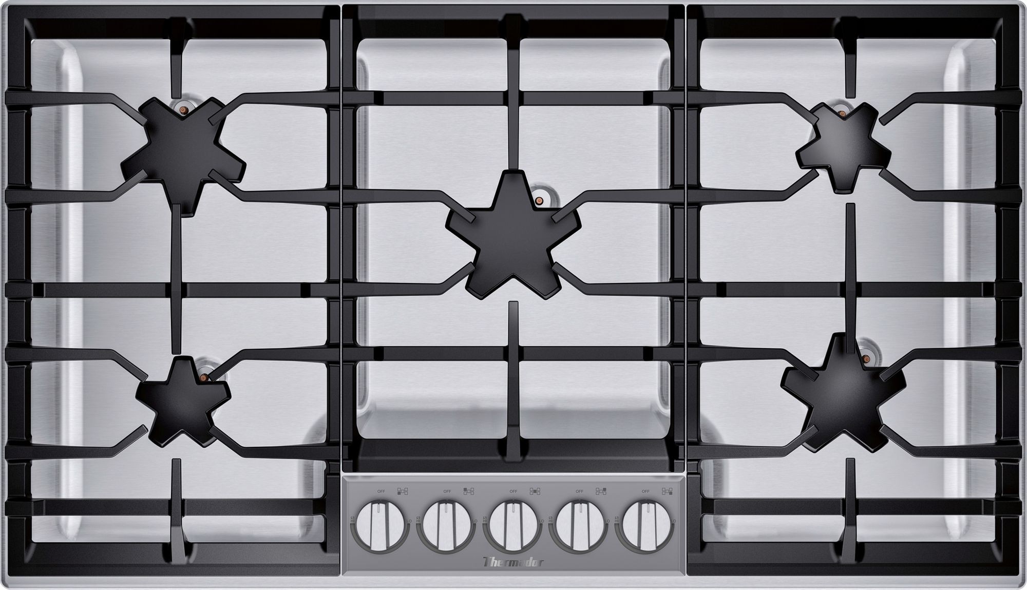 Thermador Masterpiece 36 Natural Gas Drop-In Cooktop SGSP365TS