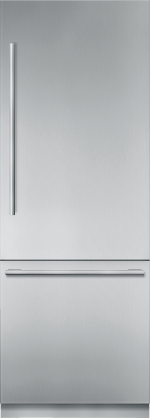 Thermador 30 Inch Freedom Collection 30 Built In Counter Depth Bottom Freezer Refrigerator T30BB915SS