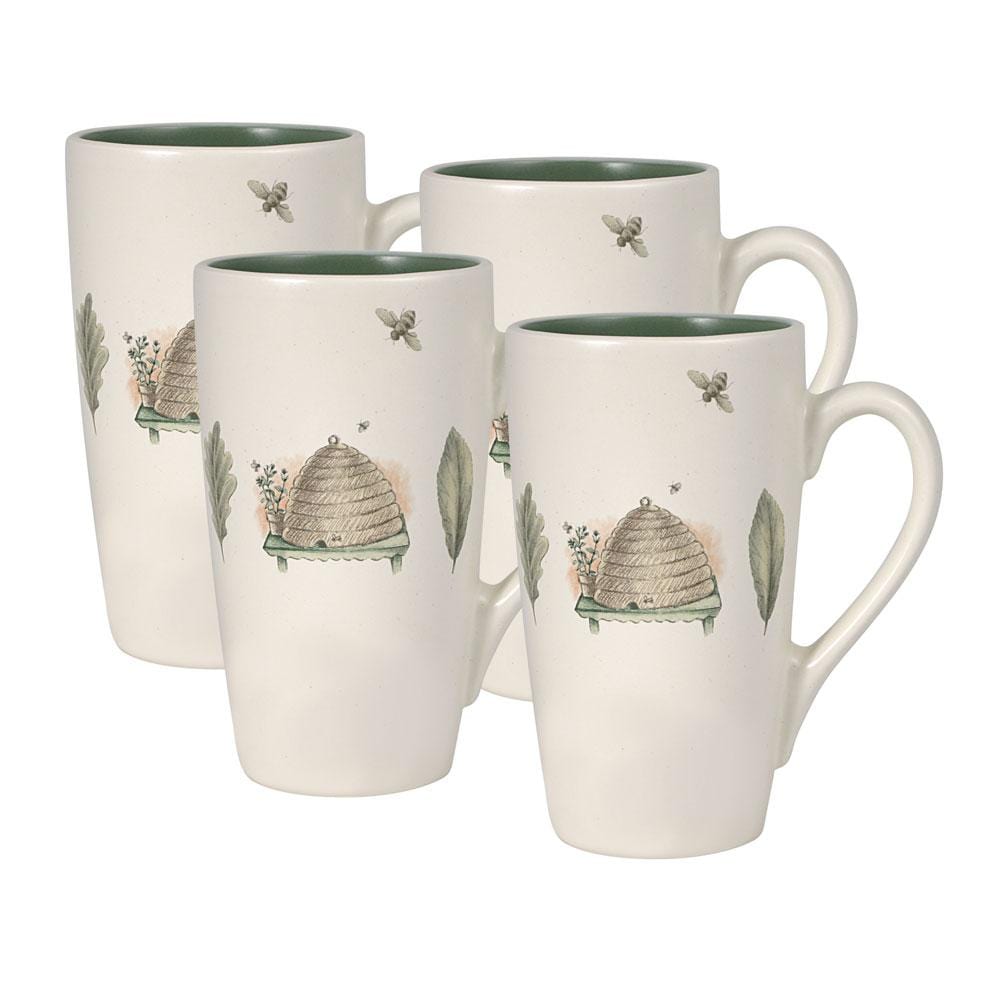 Naturewood® Set of 4 Latte Mugs