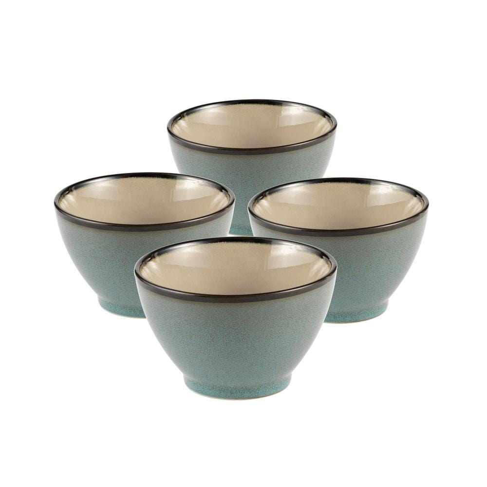 Belmont Blue Fruit Bowls, Set of 4