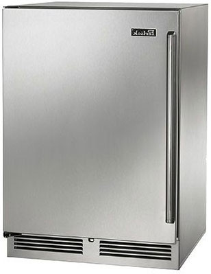 Perlick 24 Inch Signature 24 Built In Undercounter Counter Depth Compact All-Refrigerator HP24RS41L