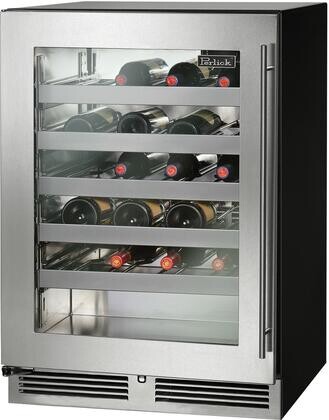 Perlick C-Series 23 Built In Undercounter Wine Cooler HC24WB43LL