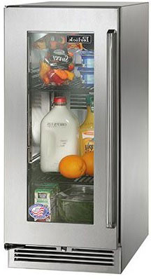 Perlick 15 Inch Signature 15 Built In Undercounter Counter Depth Compact All-Refrigerator HP15RS43L