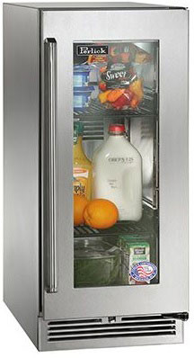 Perlick 15 Inch Signature 15 Built In Undercounter Counter Depth Compact All-Refrigerator HP15RS43R