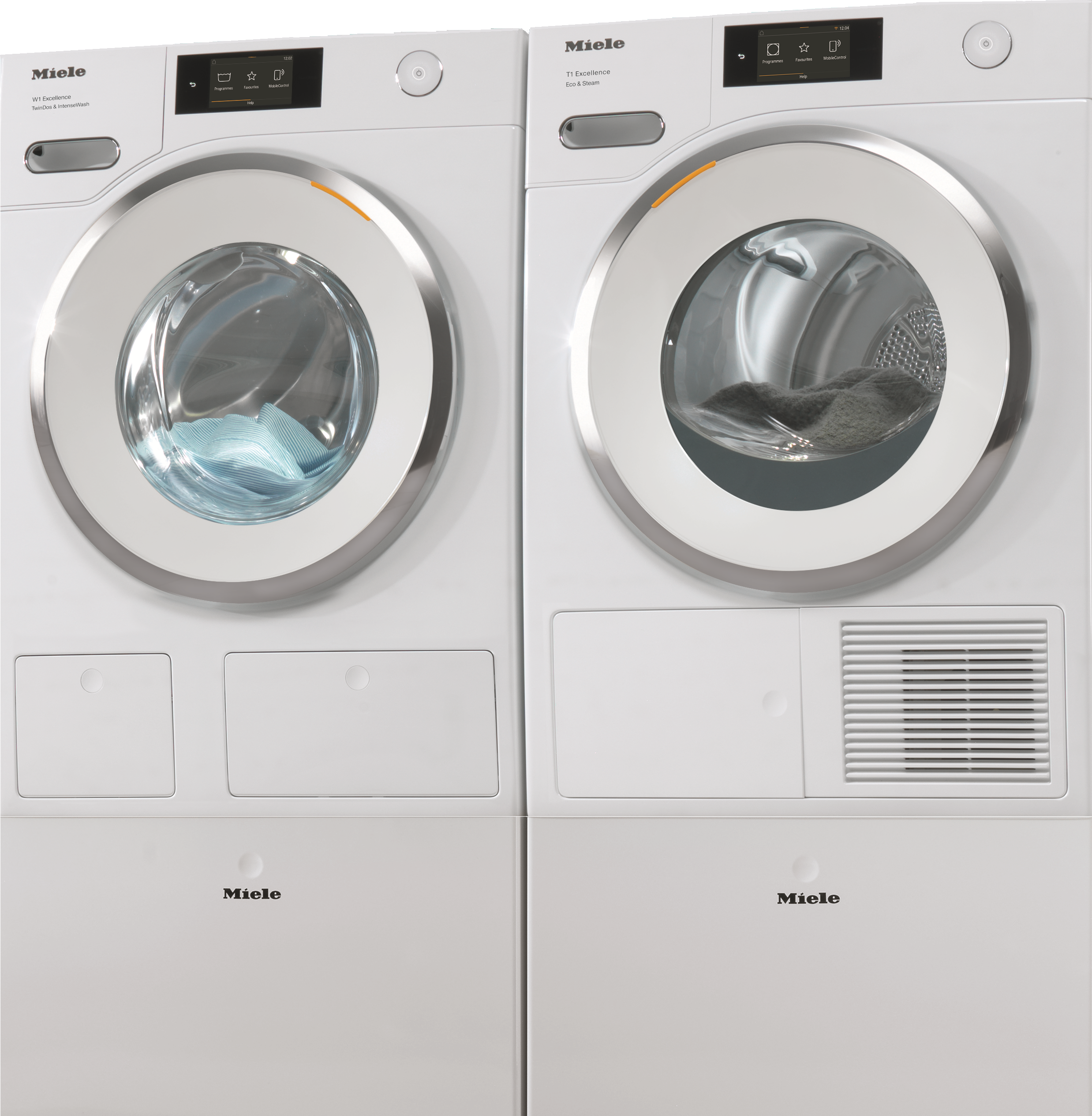 Miele Front Load Washer & Dryer Set MIWADREW18
