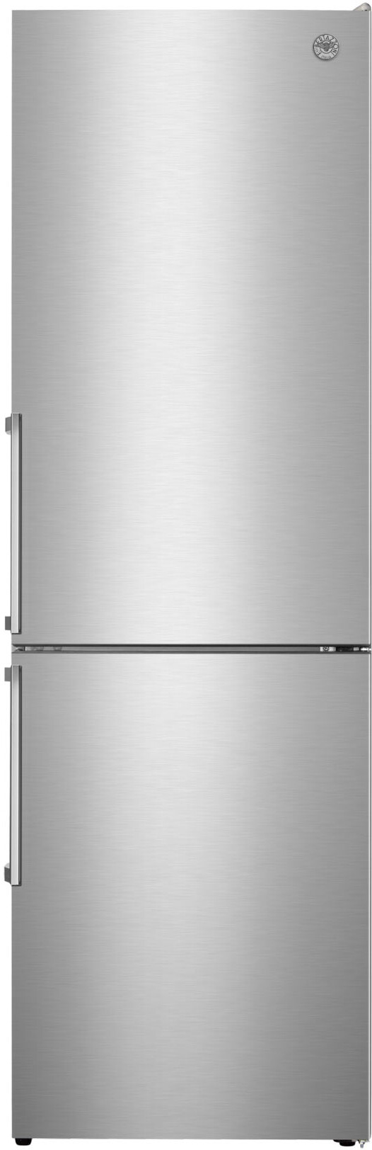 Bertazzoni 23 Inch Professional 23 Counter Depth Bottom Freezer Refrigerator REF24BMFXNV