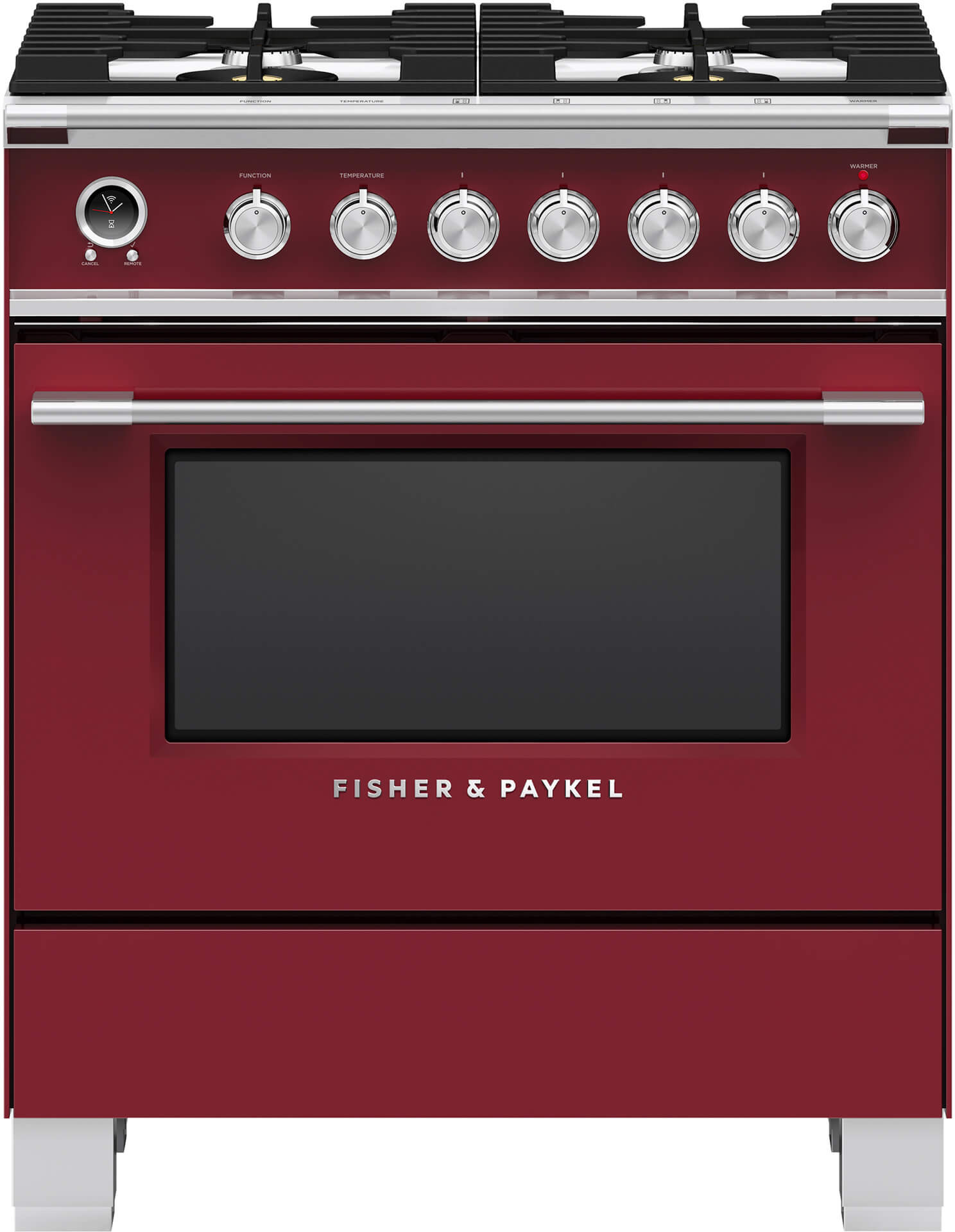 Fisher & Paykel Series 9 classic 30 Freestanding Dual Fuel Natural Gas Range OR30SCG6R1