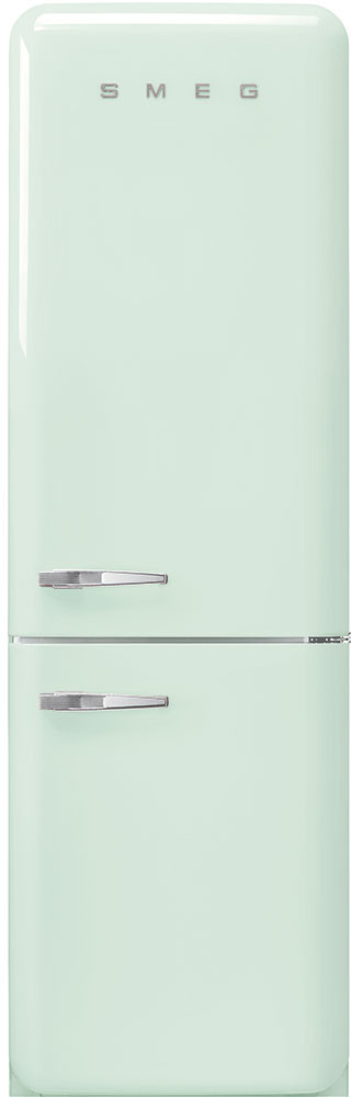 Smeg 24 Inch 50's Retro Design 24 Bottom Freezer Refrigerator FAB32URPG3