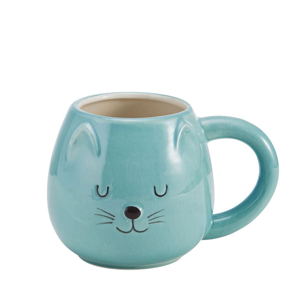 Sentiment Mugs Cat Figural Mug