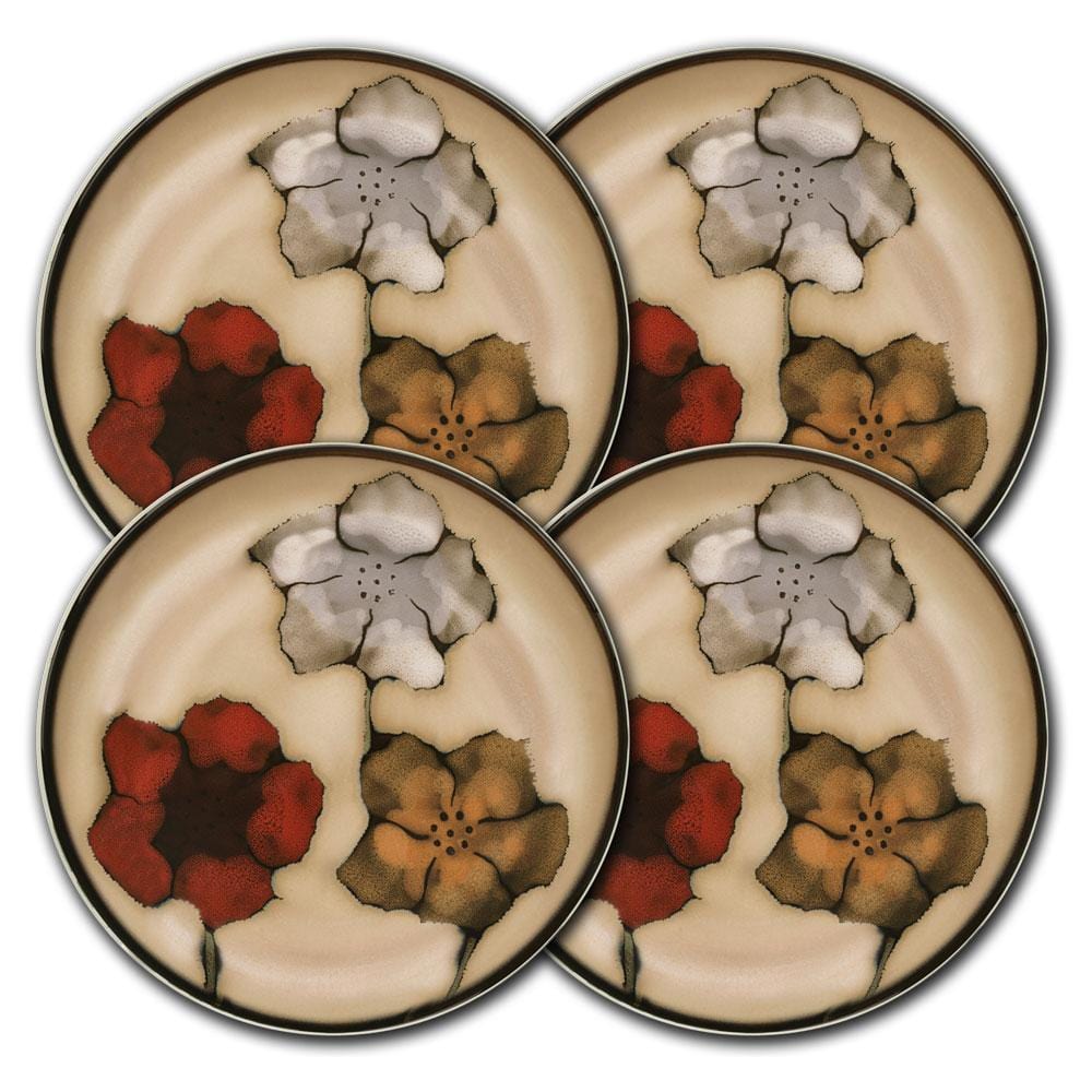 Painted Poppies Set of 4 Coasters