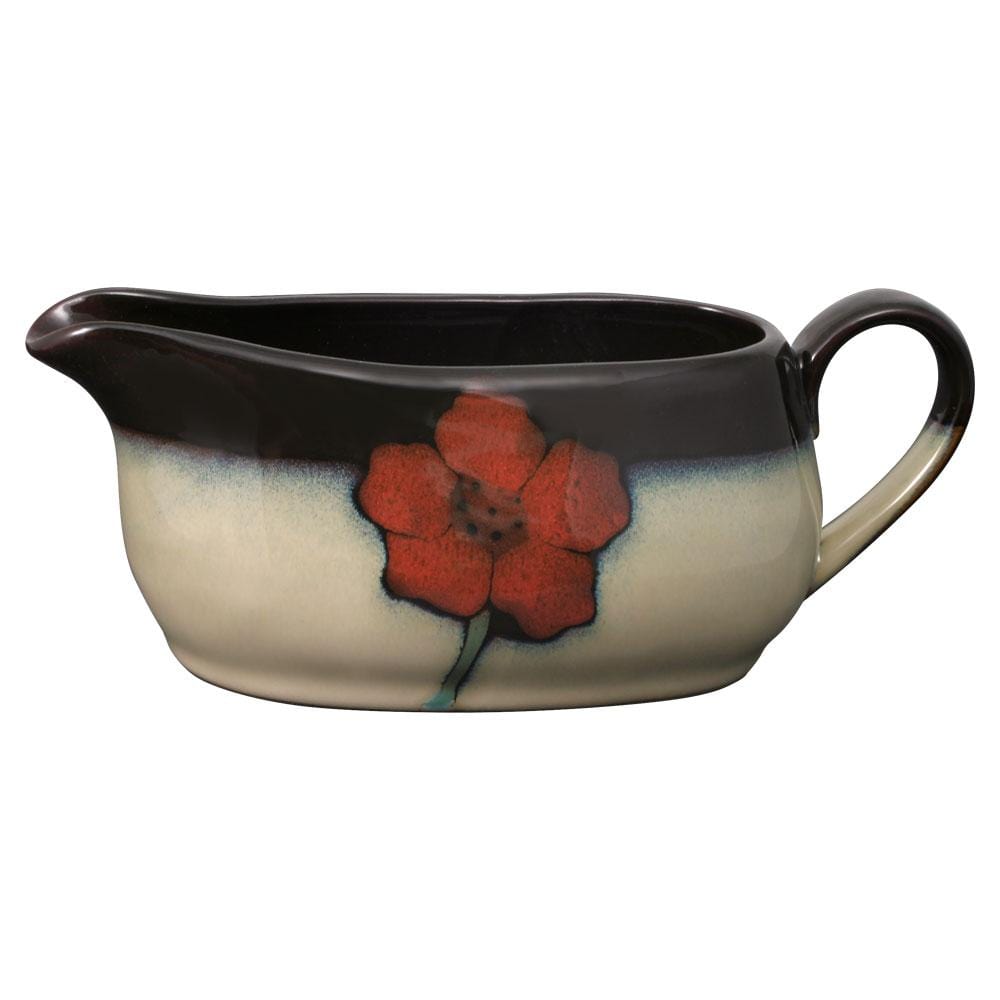 Painted Poppies Gravy Boat