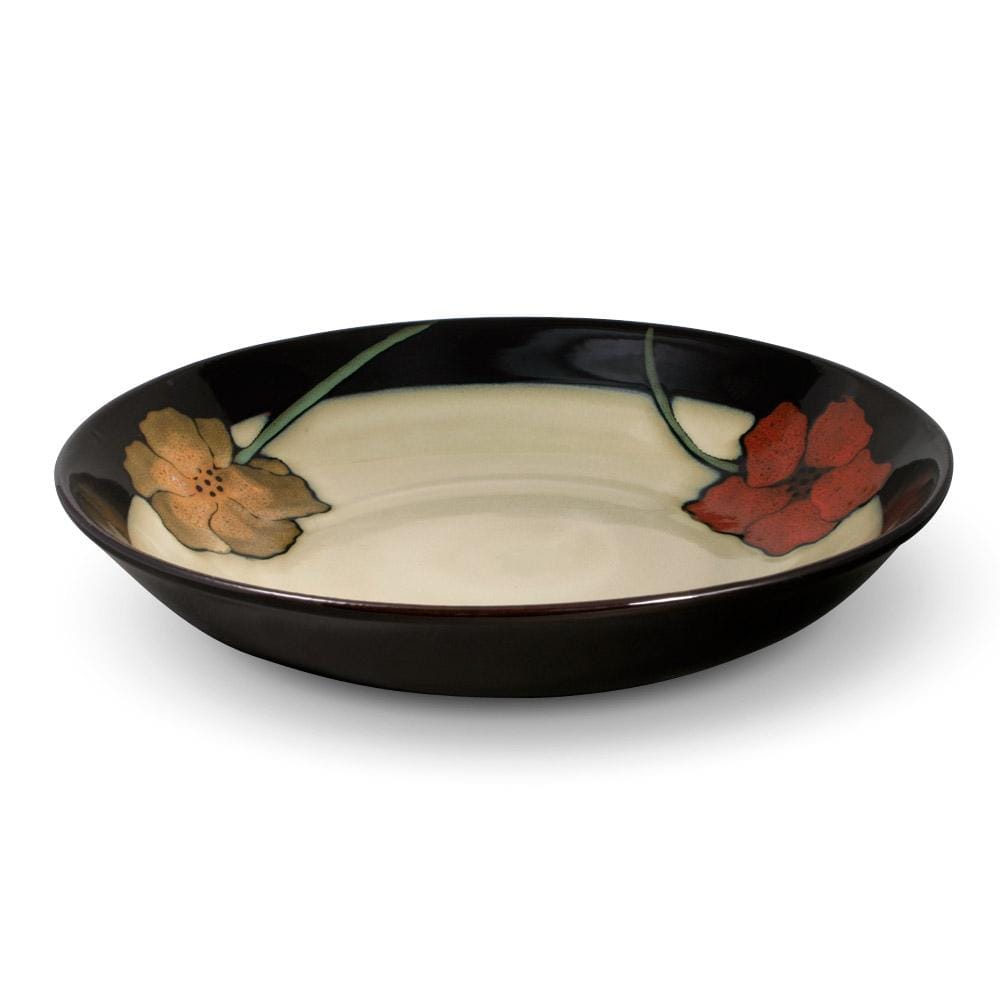 Painted Poppies Large Pasta Bowl