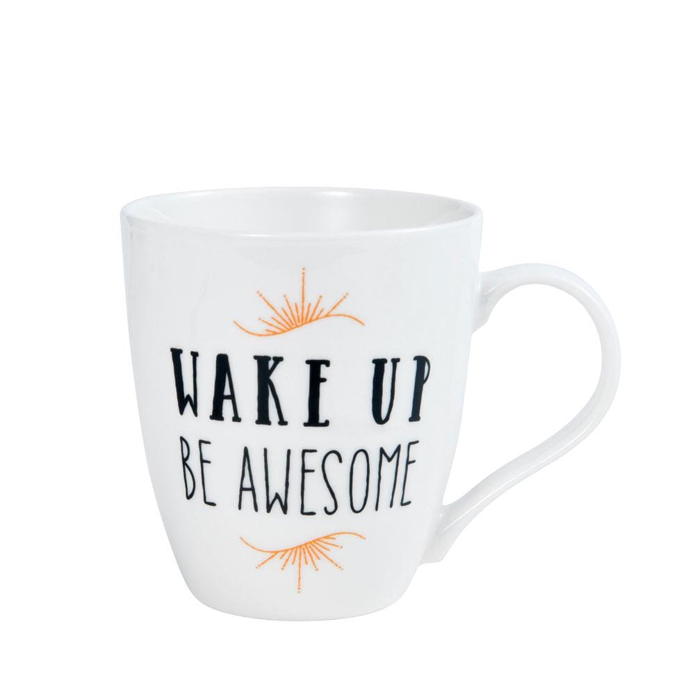 Sentiment Mugs Wake Up Be Awesome Mug