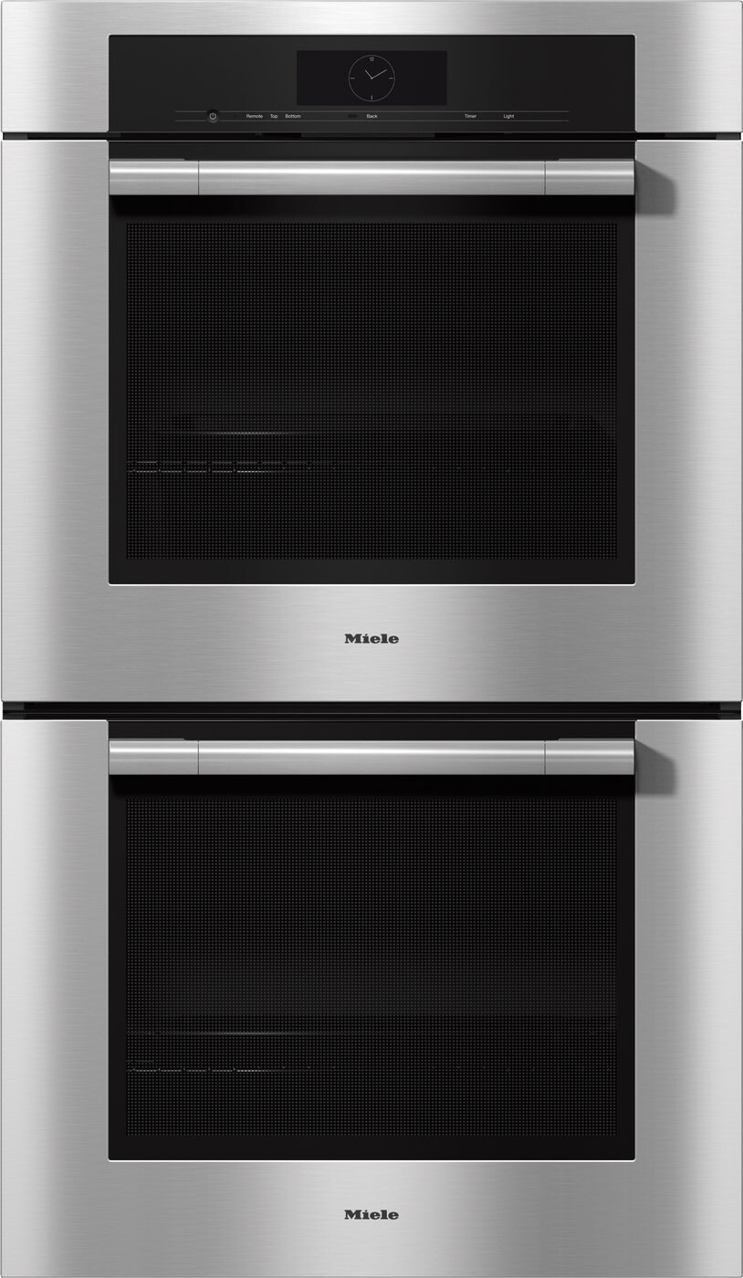 Miele 7000 Series ContourLine 30 Double Electric Wall Oven H7780BP2CTS