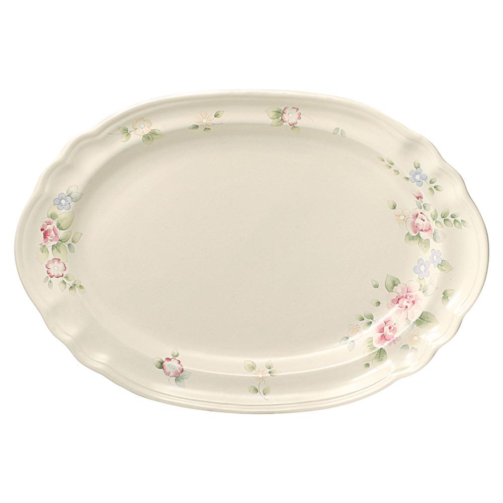 Tea Rose Oval Platter