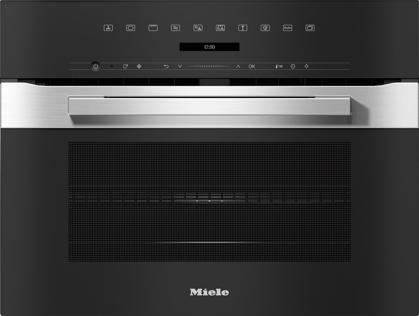Miele 7000 Series ContourLine 24 Single Electric Speed Oven H7240BMCTS