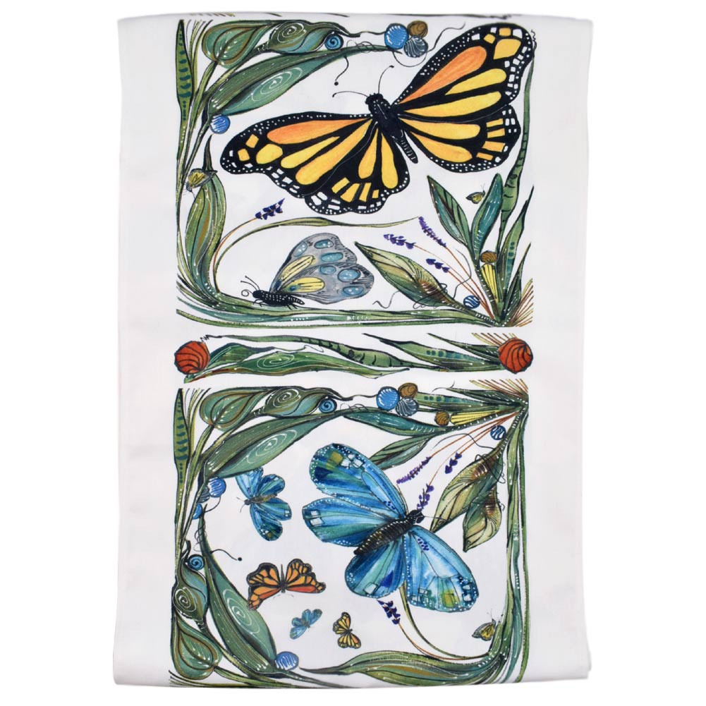 Butterfly Art 88-inch Cloth Table Runner