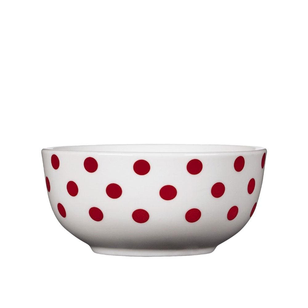 Kenna Red Soup Cereal Bowl