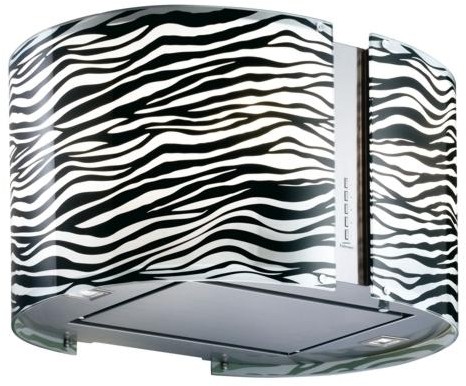 Futuro Futuro Murano Zebra Collection 27 Island Mount Chimney Style Range Hood IS27MURZEBRA