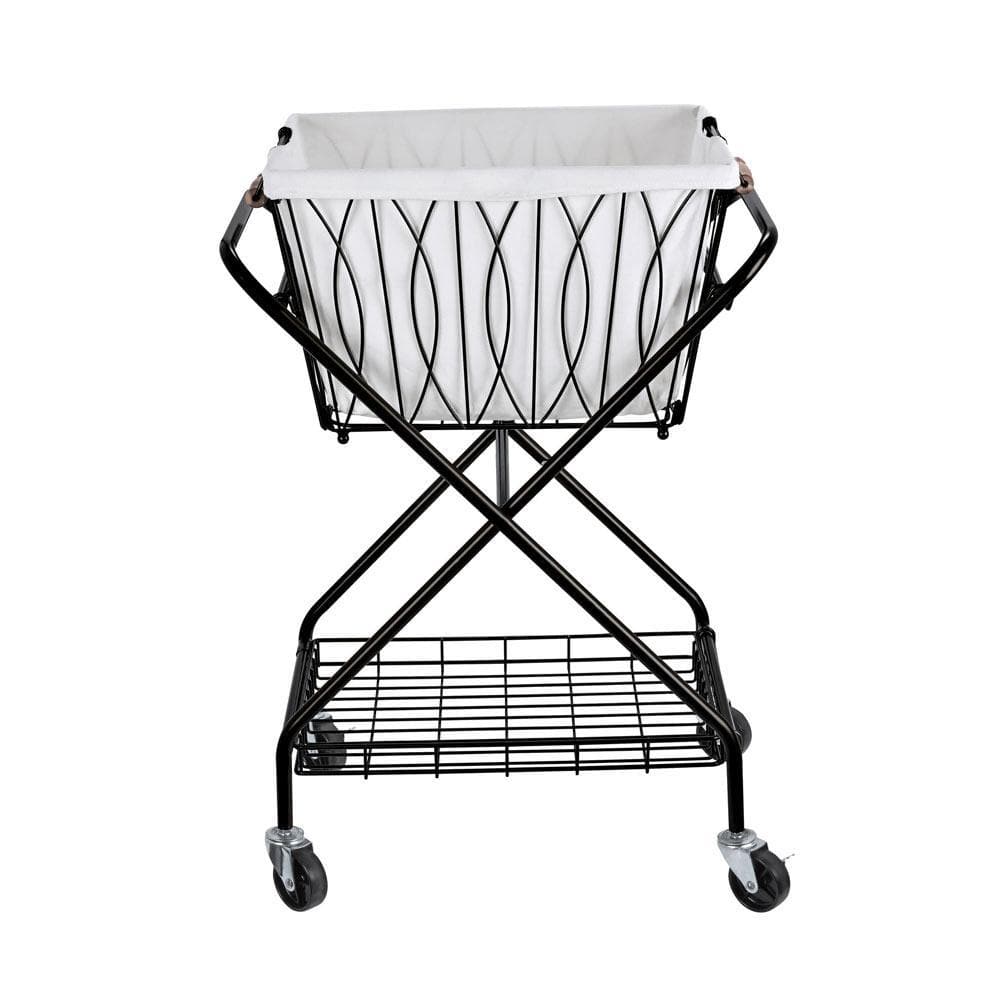 Verona Laundry Cart with Removable Basket