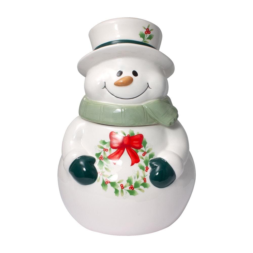Winterberry® Snowman Cookie Jar