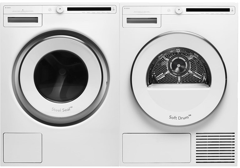 Asko Classic Series Front Load Washer & Dryer Set ASWADREW2083