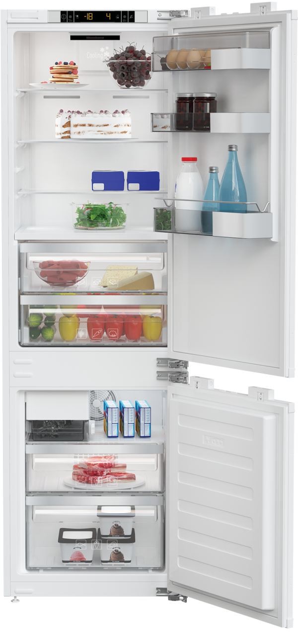 Blomberg 22 Inch 22 Built In Counter Depth Bottom Freezer Refrigerator BRFB1052FFBI2