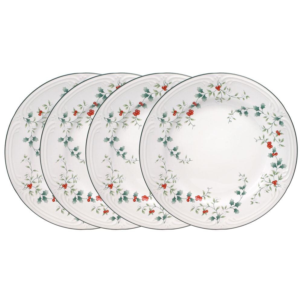 Winterberry® Set of 4 Dinner Plates