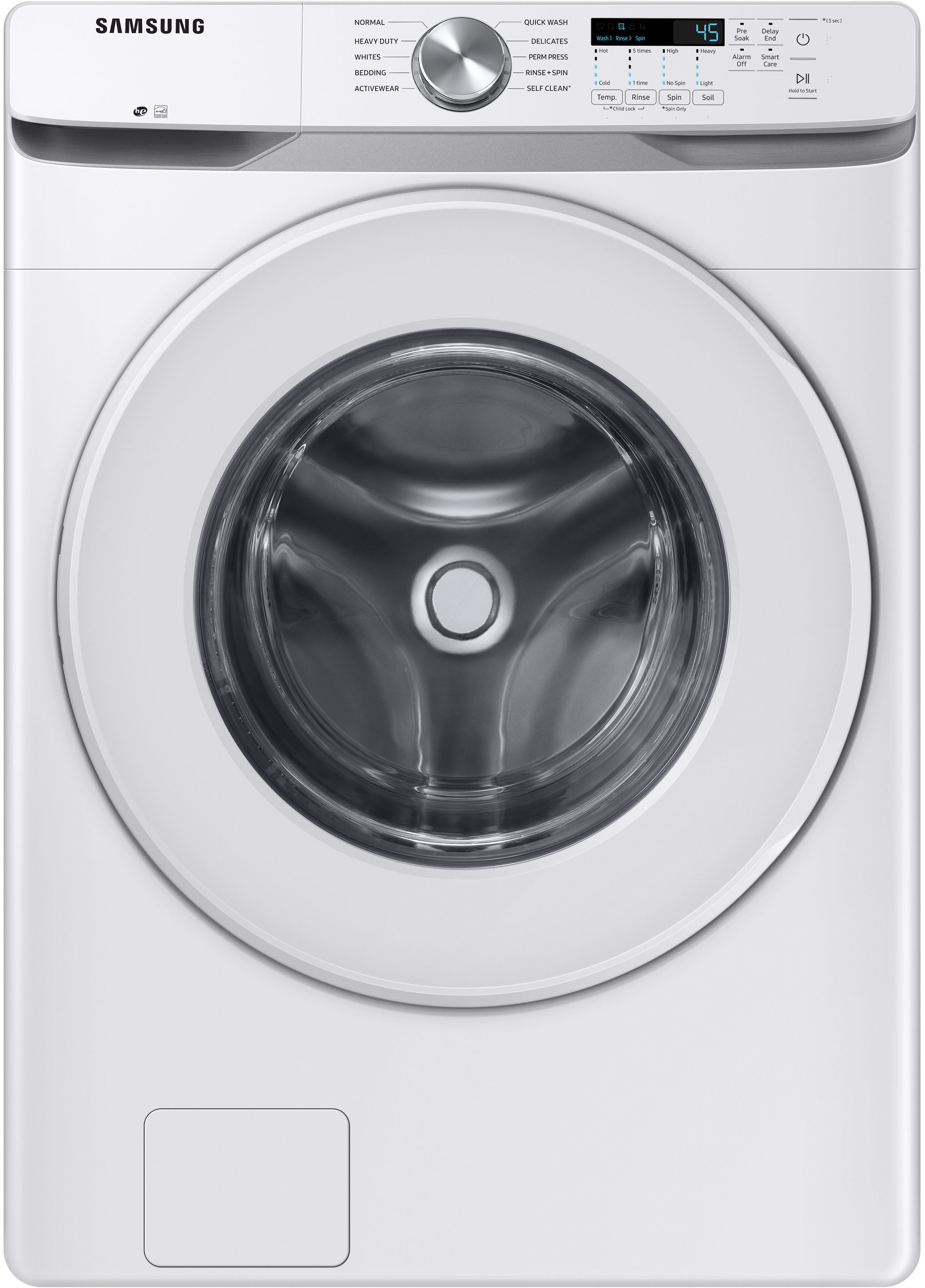 Samsung 4.5 Cu. Ft. Front Load Washer WF45T6000AW