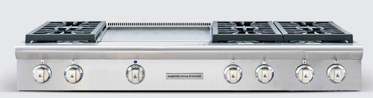American Range Legend Cuisine 60 Liquid Propane Rangetop ARSCT6062GDL