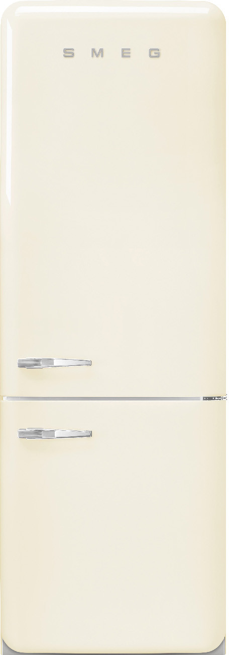 Smeg 28 Inch 50's Retro Design 28 Bottom Freezer Refrigerator FAB38URCR
