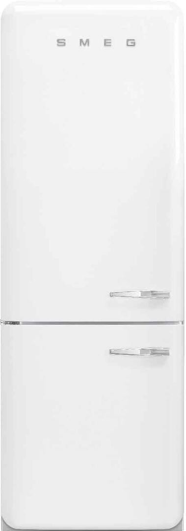 Smeg 28 Inch 50's Retro Design 28 Bottom Freezer Refrigerator FAB38ULWH