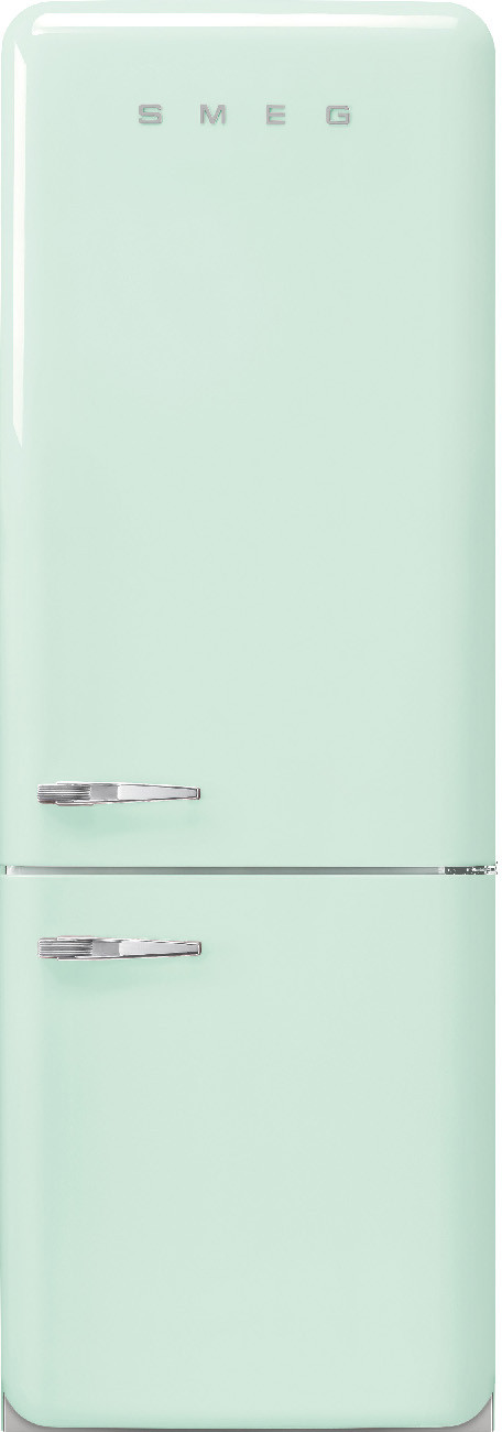 Smeg 28 Inch 50's Retro Design 28 Bottom Freezer Refrigerator FAB38URPG