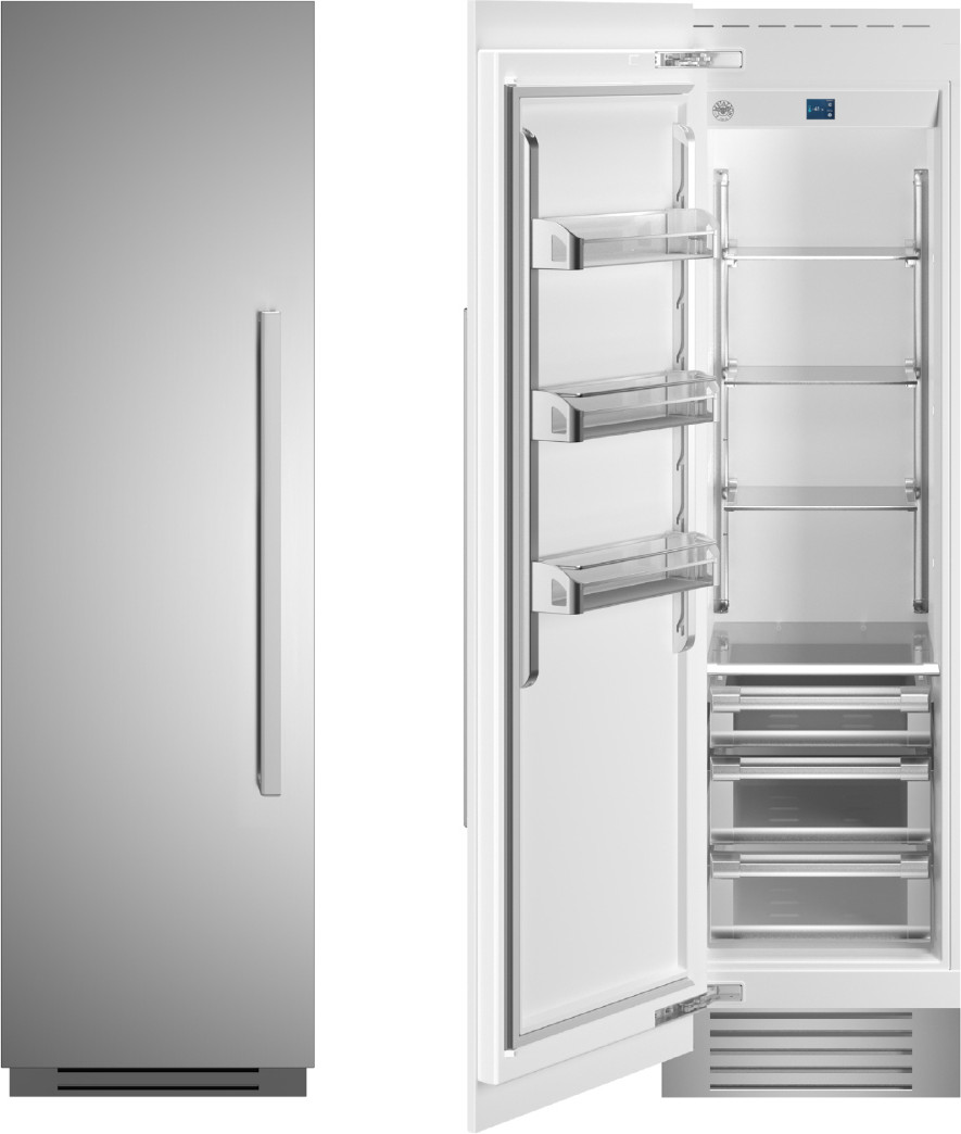Bertazzoni 24 Inch 24 Built In Column Refrigerator REF24RCPIXL23
