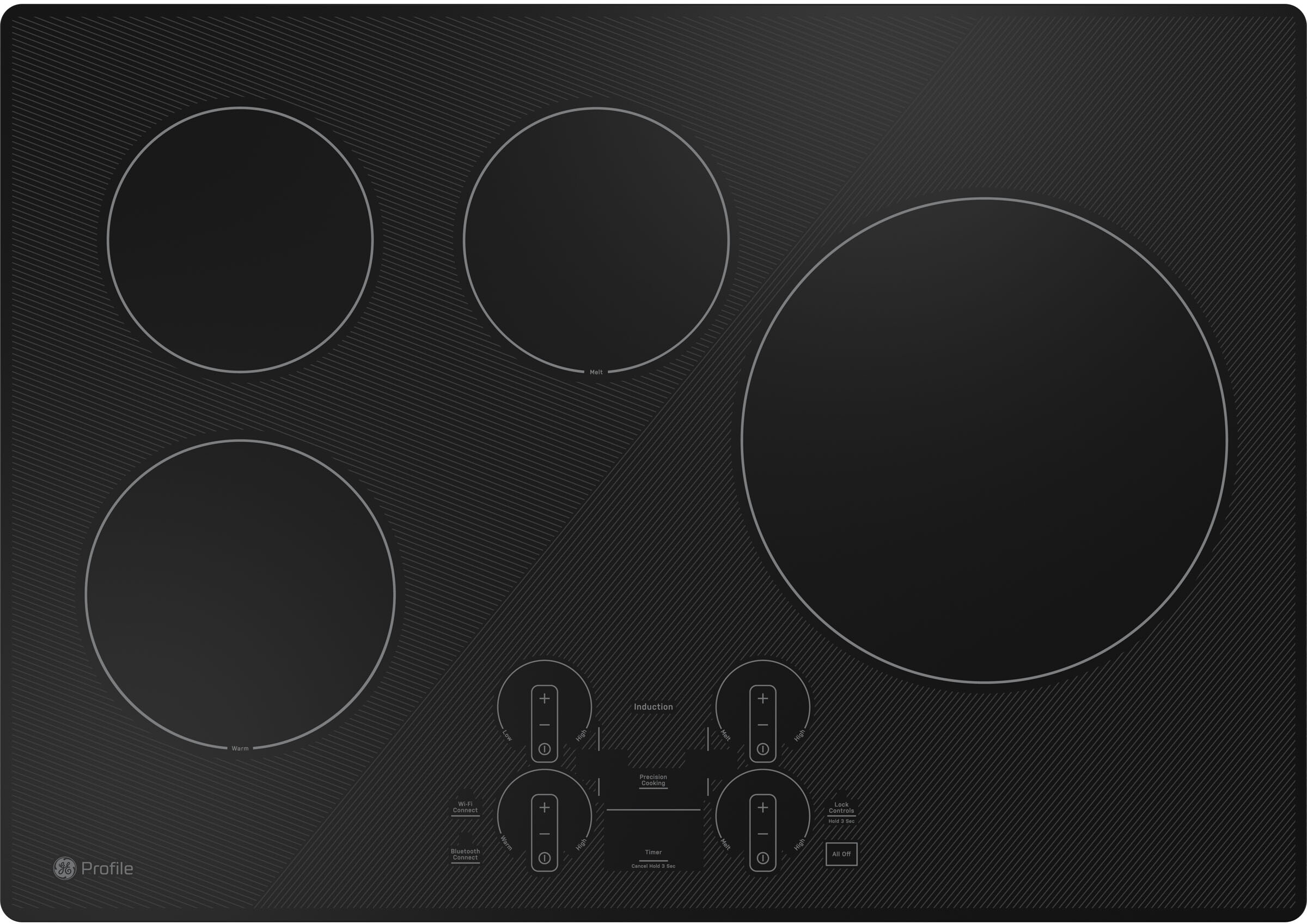 GE Profile 30 Induction Drop-In Cooktop PHP7030DTBB