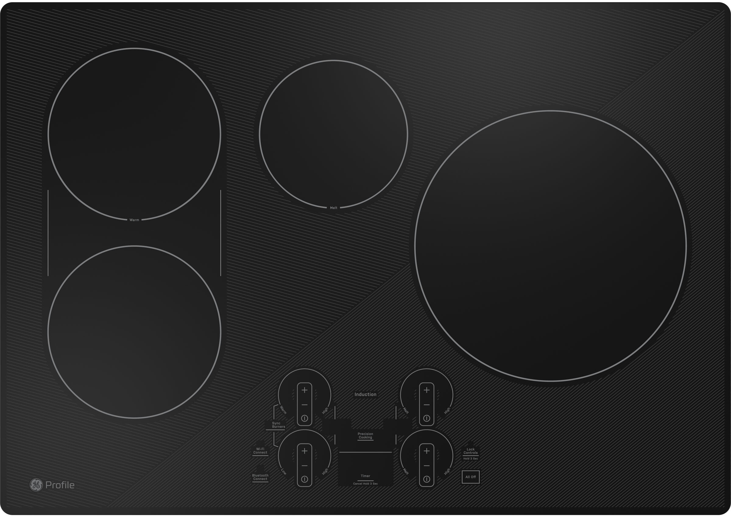 GE Profile 30 Induction Drop-In Cooktop PHP9030DTBB