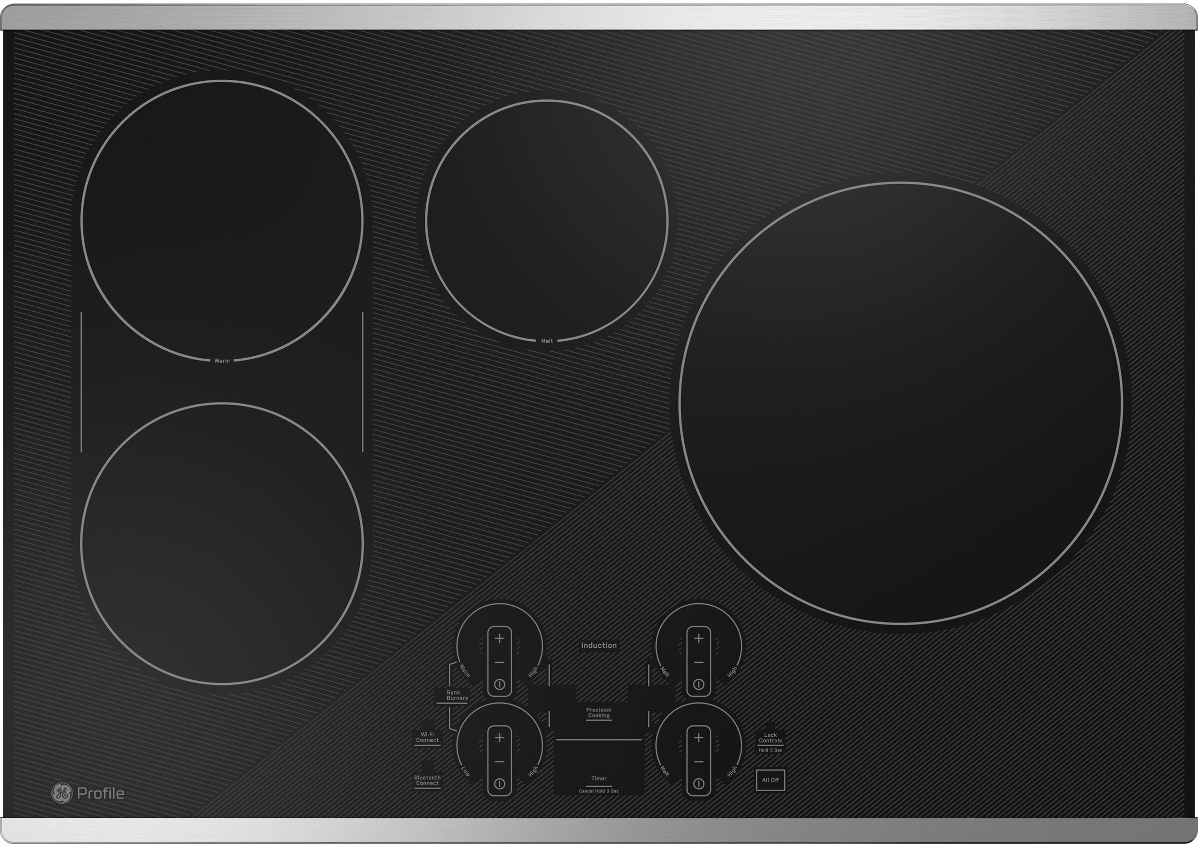 GE Profile 30 Induction Drop-In Cooktop PHP9030STSS