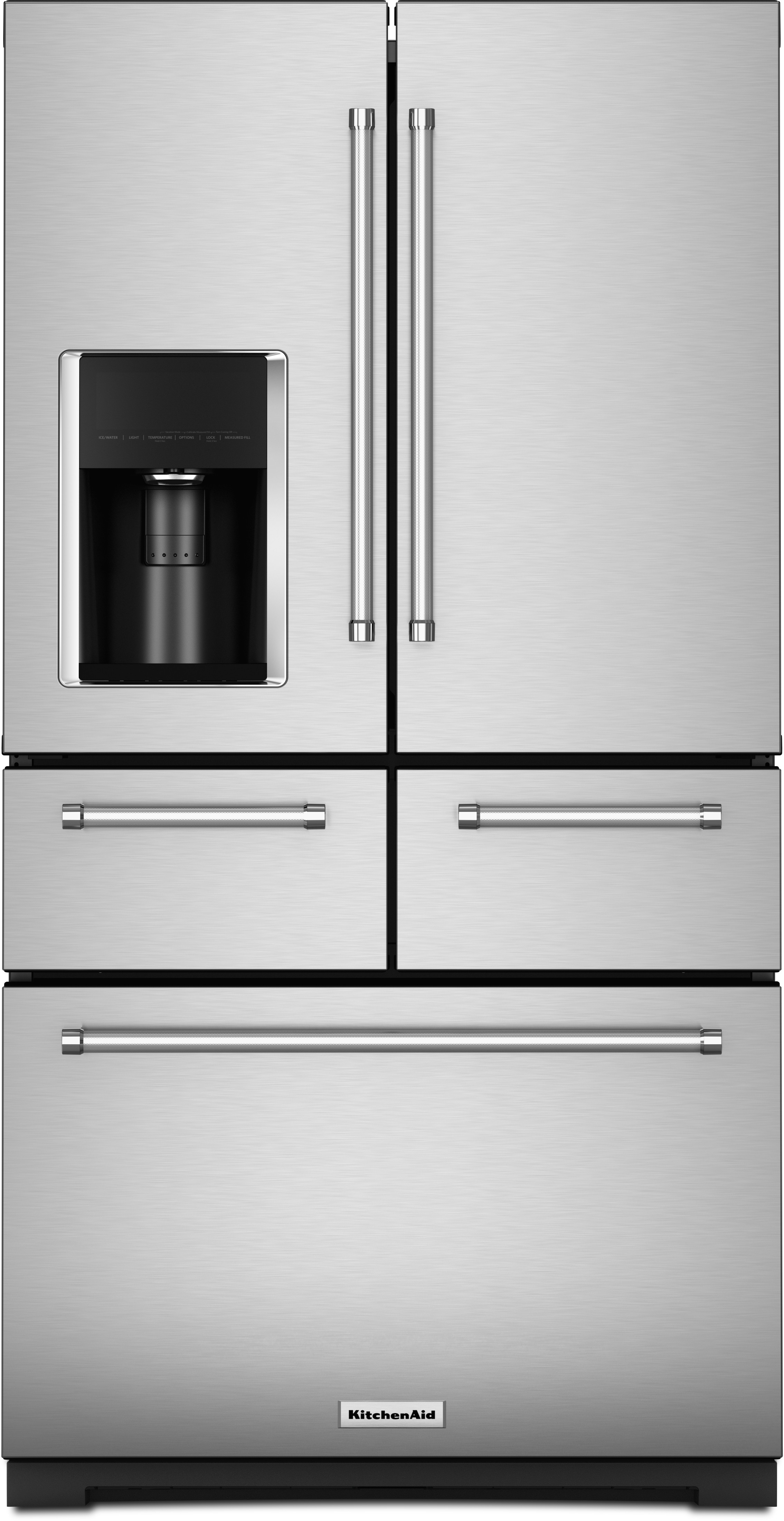 KitchenAid 36 Inch 36 French Door Refrigerator KRMF706ESS
