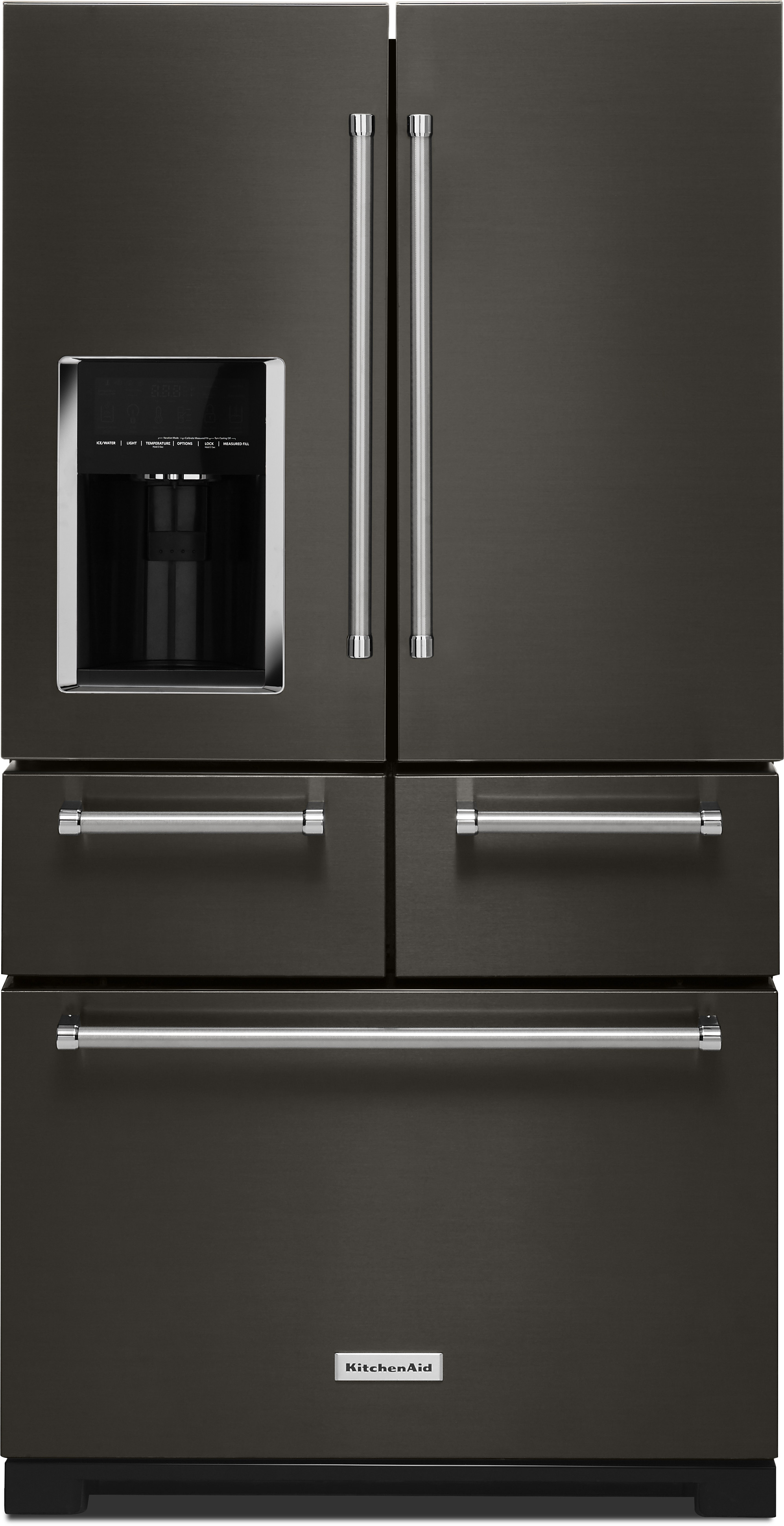 KitchenAid 36 Inch 36 French Door Refrigerator KRMF706EBS
