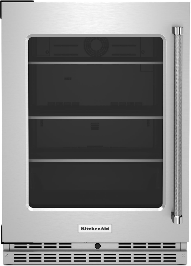 KitchenAid 24 Inch Built In Refrigerator KURL314KSS