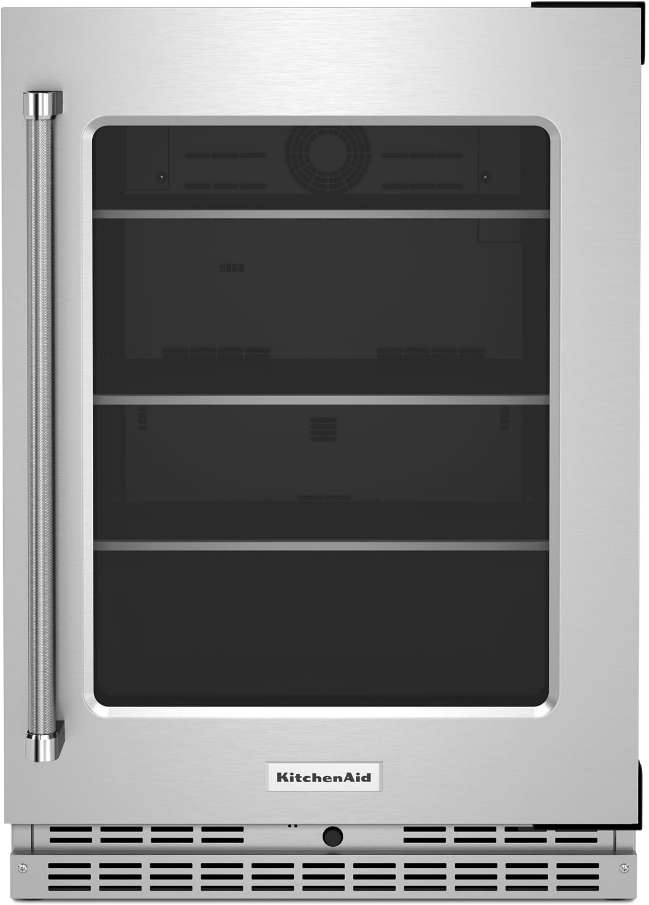 KitchenAid 24 Inch Built In Refrigerator KURR314KSS