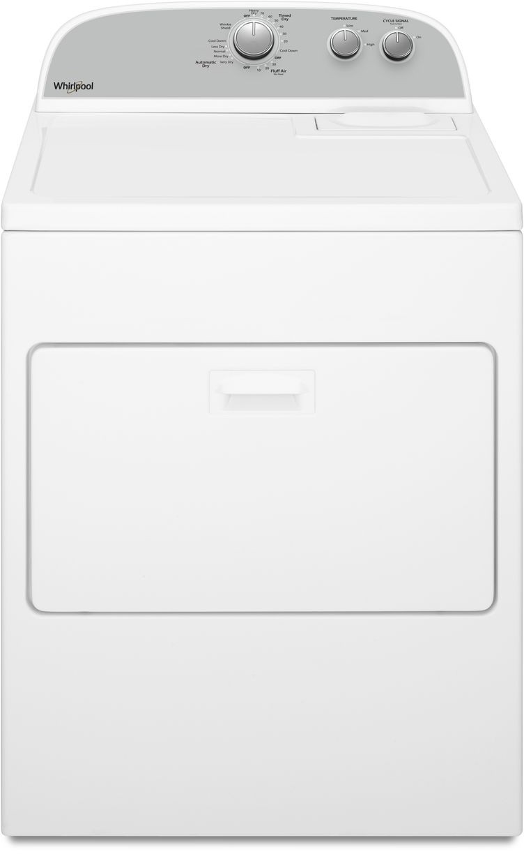Whirlpool 7 Cu. Ft. ElectricFront Load Dryer WED4950HW