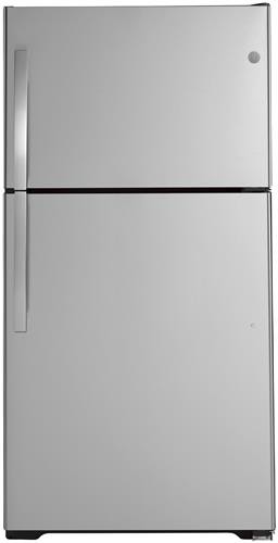 GE 33 Inch 33 Top Freezer Refrigerator GTE22JSNRSS