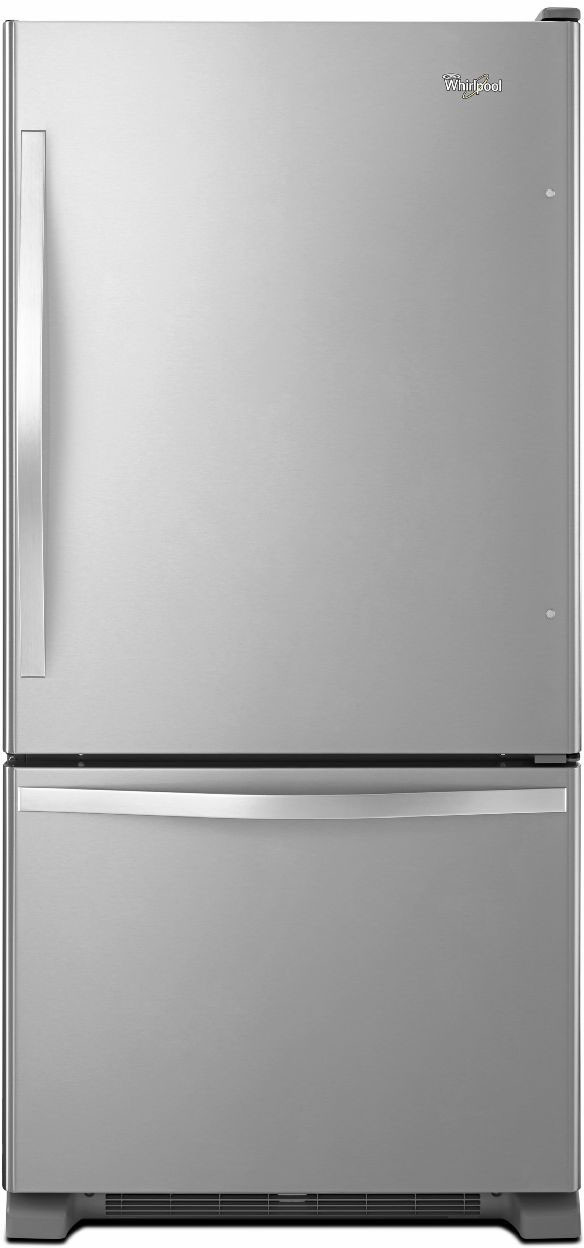 Whirlpool 33 Inch 33 Bottom Freezer Refrigerator WRB322DMBM